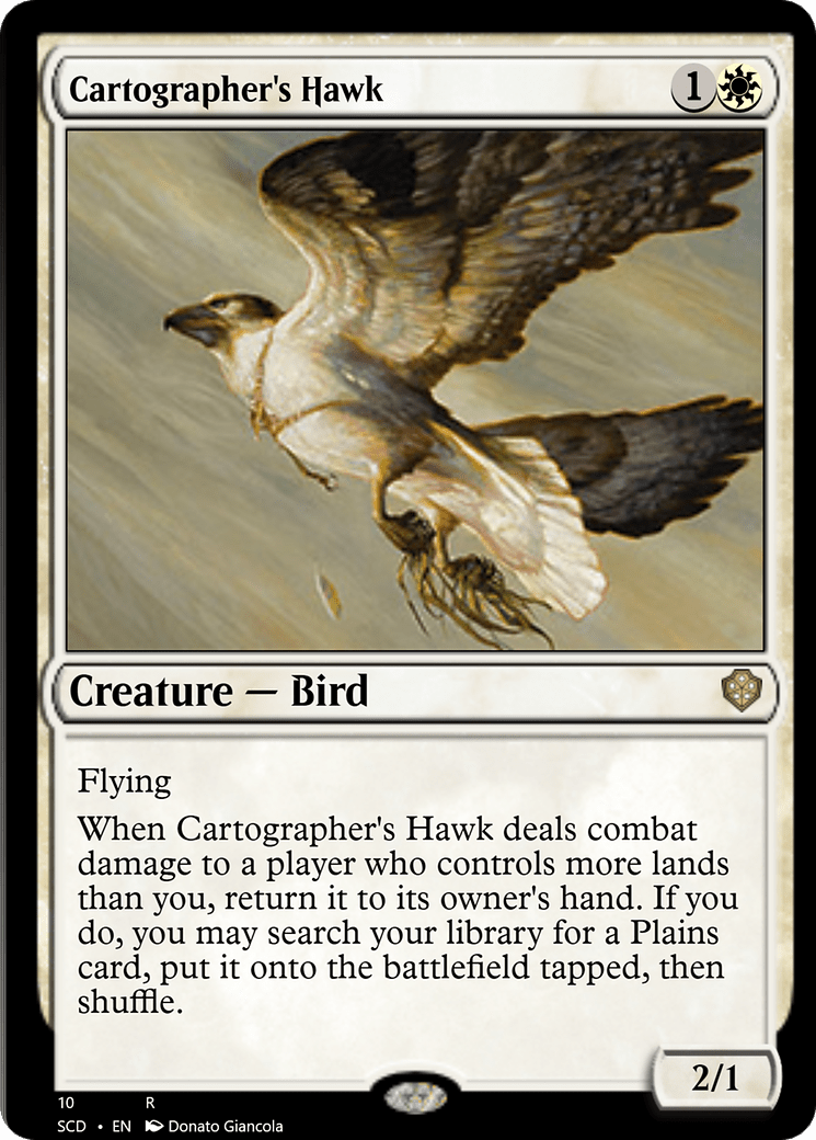 Cartographer's Hawk [Starter Commander Decks] MTG Single Magic: The Gathering  | Multizone: Comics And Games