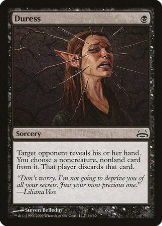 Duress [Duel Decks: Divine vs. Demonic] MTG Single Magic: The Gathering  | Multizone: Comics And Games