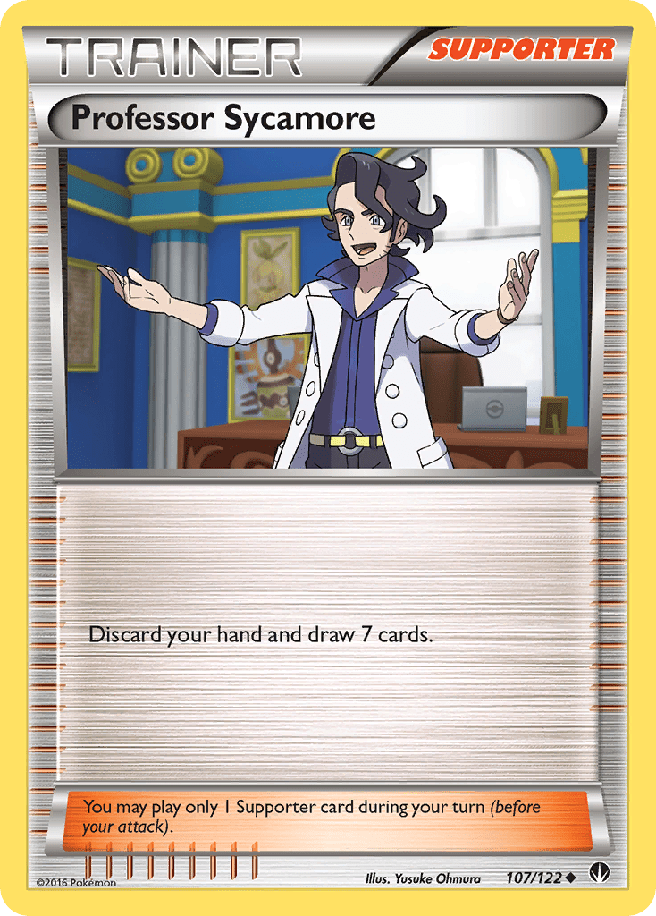 Professor Sycamore (107/122) [XY: BREAKpoint] Pokemon Single Pokémon  | Multizone: Comics And Games