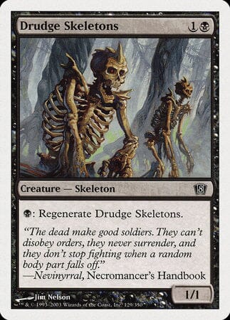Drudge Skeletons [Eighth Edition] MTG Single Magic: The Gathering  | Multizone: Comics And Games