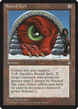 Runed Arch [Ice Age] MTG Single Magic: The Gathering  | Multizone: Comics And Games