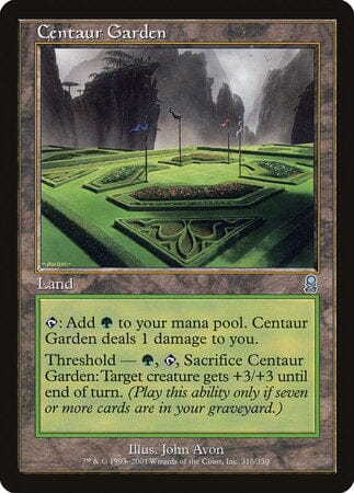 Centaur Garden [Odyssey] MTG Single Magic: The Gathering  | Multizone: Comics And Games