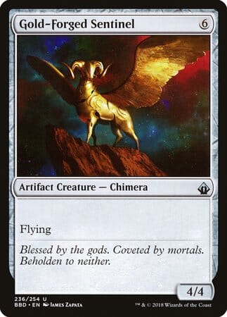 Gold-Forged Sentinel [Battlebond] MTG Single Magic: The Gathering  | Multizone: Comics And Games