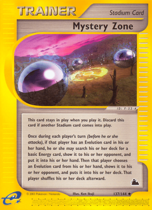 Mystery Zone (137/144) [Skyridge] Pokemon Single Pokémon  | Multizone: Comics And Games