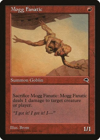 Mogg Fanatic [Tempest] MTG Single Magic: The Gathering  | Multizone: Comics And Games