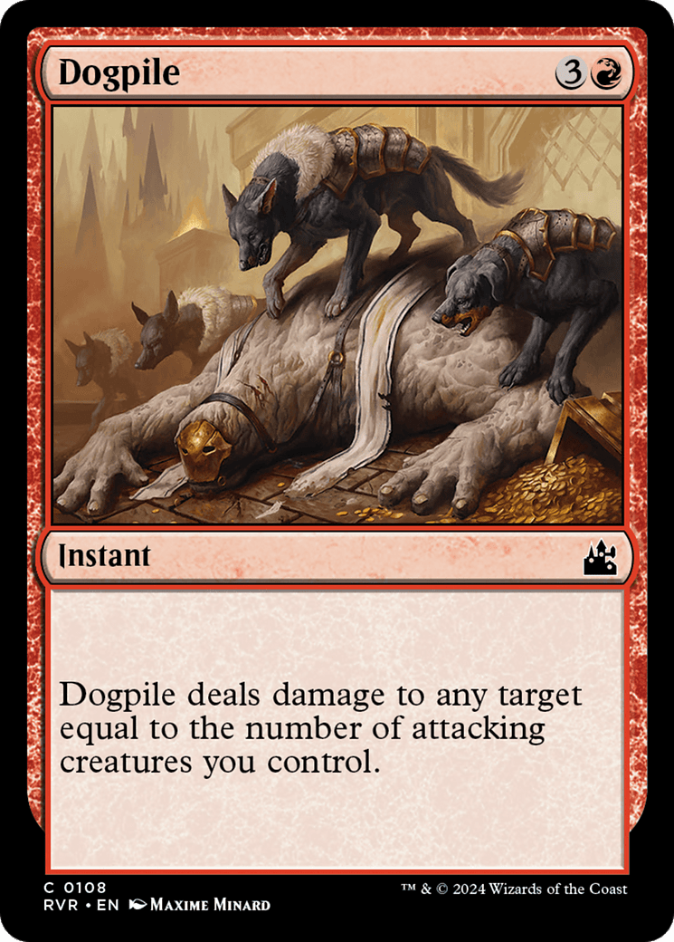Dogpile [Ravnica Remastered] MTG Single Magic: The Gathering  | Multizone: Comics And Games