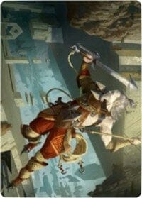 Cliffhaven Sell-Sword Art Card [Zendikar Rising Art Series] MTG Single Magic: The Gathering  | Multizone: Comics And Games