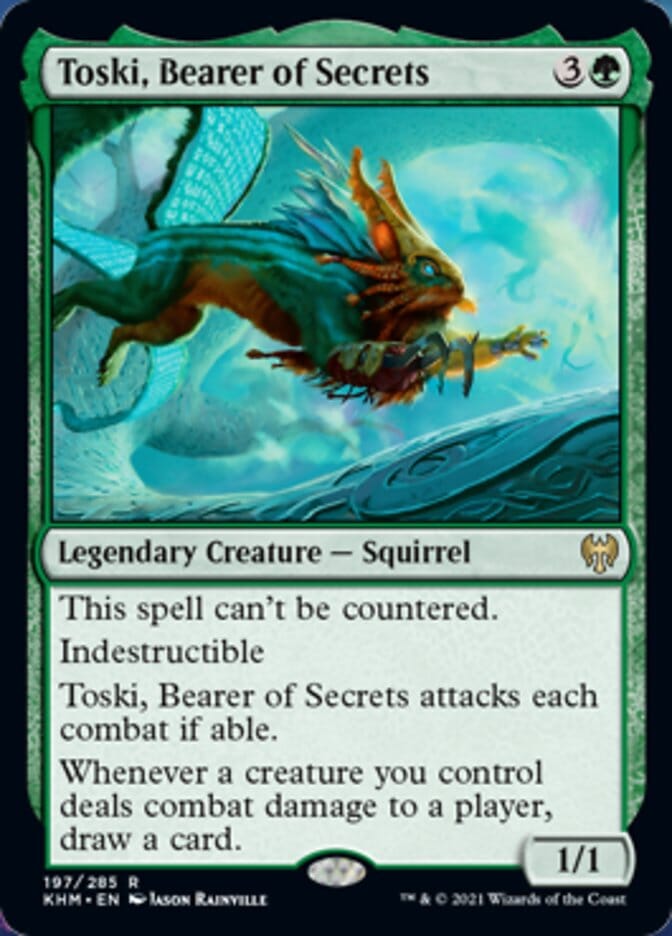 Toski, Bearer of Secrets [Kaldheim] MTG Single Magic: The Gathering  | Multizone: Comics And Games