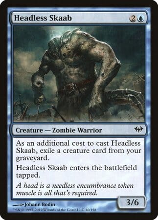 Headless Skaab [Dark Ascension] MTG Single Magic: The Gathering  | Multizone: Comics And Games