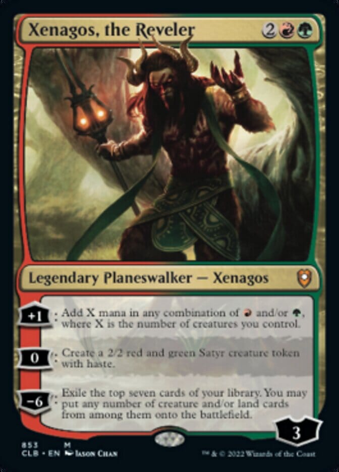 Xenagos, the Reveler [Commander Legends: Battle for Baldur's Gate] MTG Single Magic: The Gathering  | Multizone: Comics And Games