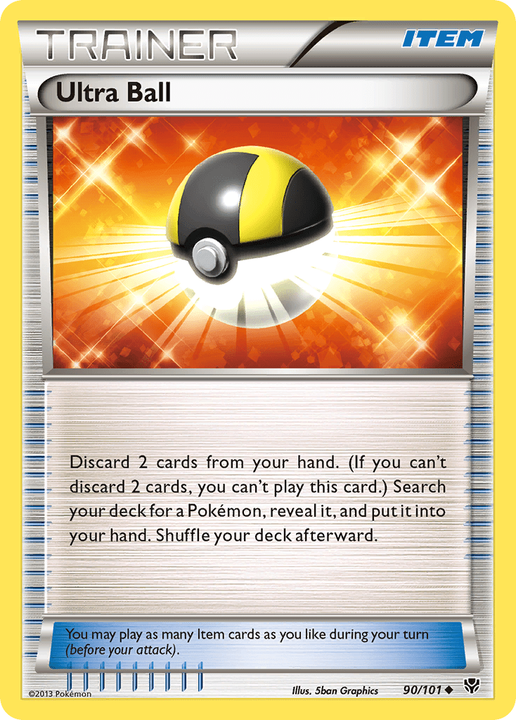 Ultra Ball (90/101) [Black & White: Plasma Blast] Pokemon Single Pokémon  | Multizone: Comics And Games