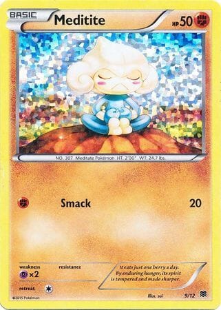 Meditite (9/12) [McDonald's Promos: 2015 Collection] Pokemon Single Pokémon  | Multizone: Comics And Games