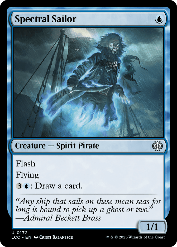 Spectral Sailor [The Lost Caverns of Ixalan Commander] MTG Single Magic: The Gathering  | Multizone: Comics And Games