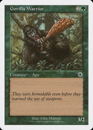 Gorilla Warrior [Battle Royale Box Set] MTG Single Magic: The Gathering  | Multizone: Comics And Games