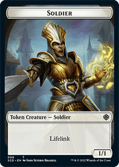 Eldrazi // Soldier Double-Sided Token [Starter Commander Decks] MTG Single Magic: The Gathering  | Multizone: Comics And Games