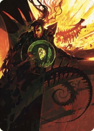 Mishra's Command Art Card [The Brothers' War Art Series] MTG Single Magic: The Gathering  | Multizone: Comics And Games