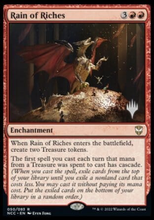 Rain of Riches (Promo Pack) [Streets of New Capenna Commander Promos] MTG Single Magic: The Gathering  | Multizone: Comics And Games