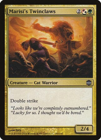 Marisi's Twinclaws [Alara Reborn] MTG Single Magic: The Gathering  | Multizone: Comics And Games