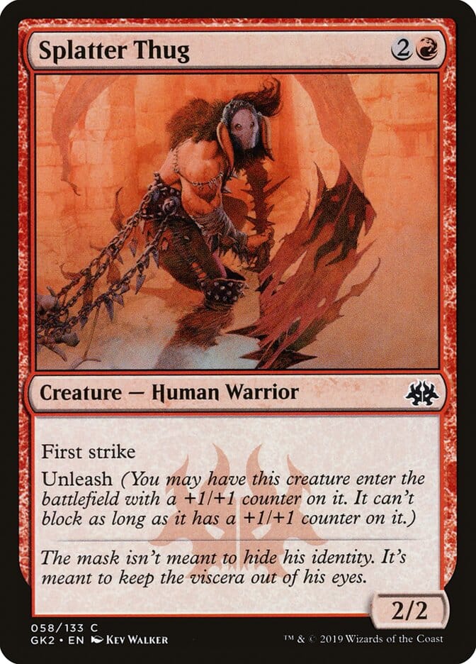 Splatter Thug [Ravnica Allegiance Guild Kit] MTG Single Magic: The Gathering  | Multizone: Comics And Games