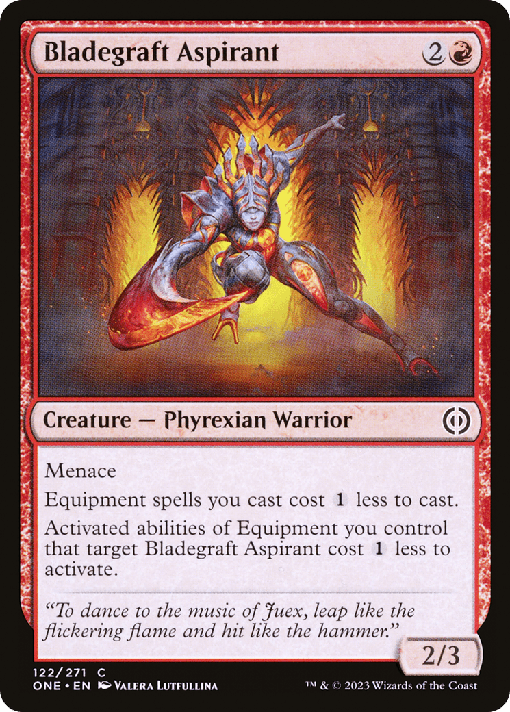 Bladegraft Aspirant [Phyrexia: All Will Be One] MTG Single Magic: The Gathering  | Multizone: Comics And Games