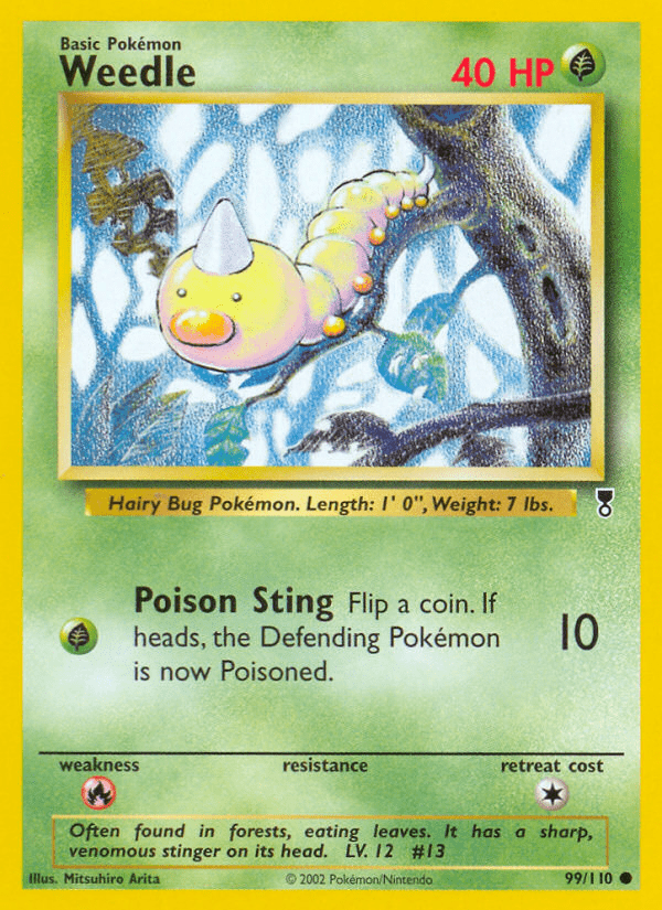 Weedle (99/110) [Legendary Collection] Pokemon Single Pokémon  | Multizone: Comics And Games