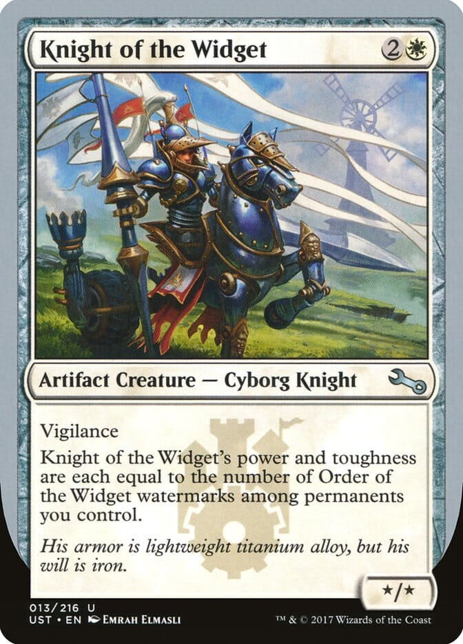 Knight of the Widget [Unstable] MTG Single Magic: The Gathering  | Multizone: Comics And Games
