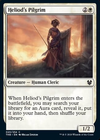 Heliod's Pilgrim [Theros Beyond Death] MTG Single Magic: The Gathering  | Multizone: Comics And Games