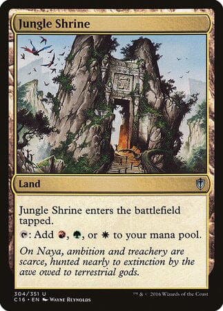 Jungle Shrine [Commander 2016] MTG Single Magic: The Gathering  | Multizone: Comics And Games