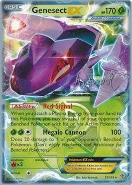 Genesect EX (11/101) (Emerald King - Andrew Estrada) [World Championships 2014] Pokemon Single Pokémon  | Multizone: Comics And Games