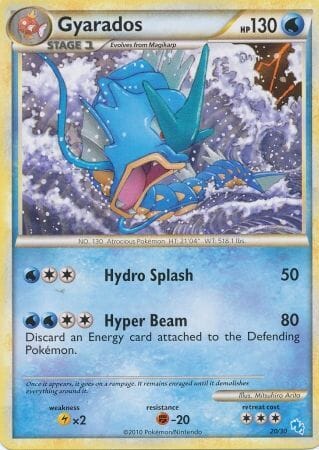 Gyarados (20/30) [HeartGold & SoulSilver: Trainer Kit - Gyarados] Pokemon Single Pokémon  | Multizone: Comics And Games