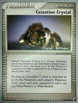 Cessation Crystal (74/100) (Intimidation - Tristan Robinson) [World Championships 2008] Pokemon Single Pokémon  | Multizone: Comics And Games