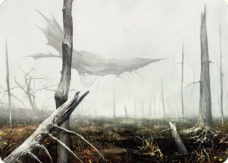 Swamp Art Card [Dominaria United Art Series] MTG Single Magic: The Gathering  | Multizone: Comics And Games