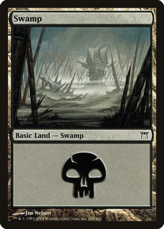 Swamp (298) [Champions of Kamigawa] MTG Single Magic: The Gathering  | Multizone: Comics And Games