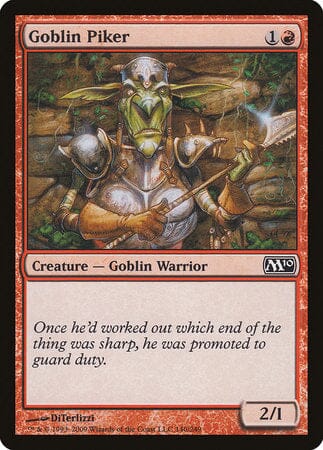Goblin Piker [Magic 2010] MTG Single Magic: The Gathering  | Multizone: Comics And Games