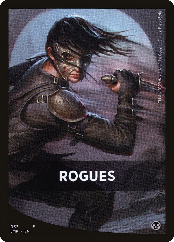 Rogues Theme Card [Jumpstart Front Cards] MTG Single Magic: The Gathering  | Multizone: Comics And Games