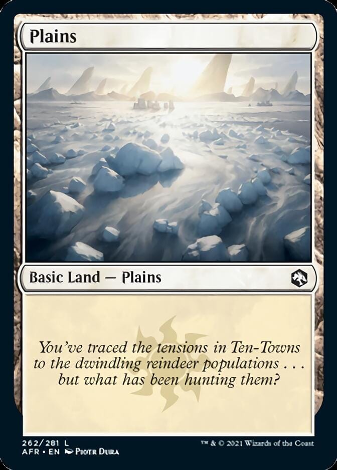 Plains (262) [Dungeons & Dragons: Adventures in the Forgotten Realms] MTG Single Magic: The Gathering  | Multizone: Comics And Games