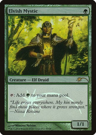 Elvish Mystic [Friday Night Magic 2014] MTG Single Magic: The Gathering  | Multizone: Comics And Games