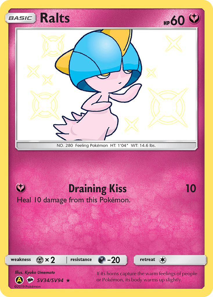 Ralts (SV34/SV94) [Sun & Moon: Hidden Fates - Shiny Vault] Pokemon Single Pokémon  | Multizone: Comics And Games