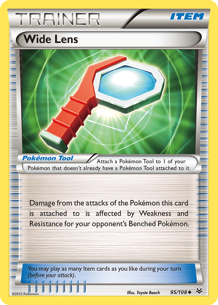 Wide Lens (95/108) [XY: Roaring Skies] Pokemon Single Pokémon  | Multizone: Comics And Games