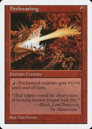 Firebreathing [Fifth Edition] MTG Single Magic: The Gathering  | Multizone: Comics And Games