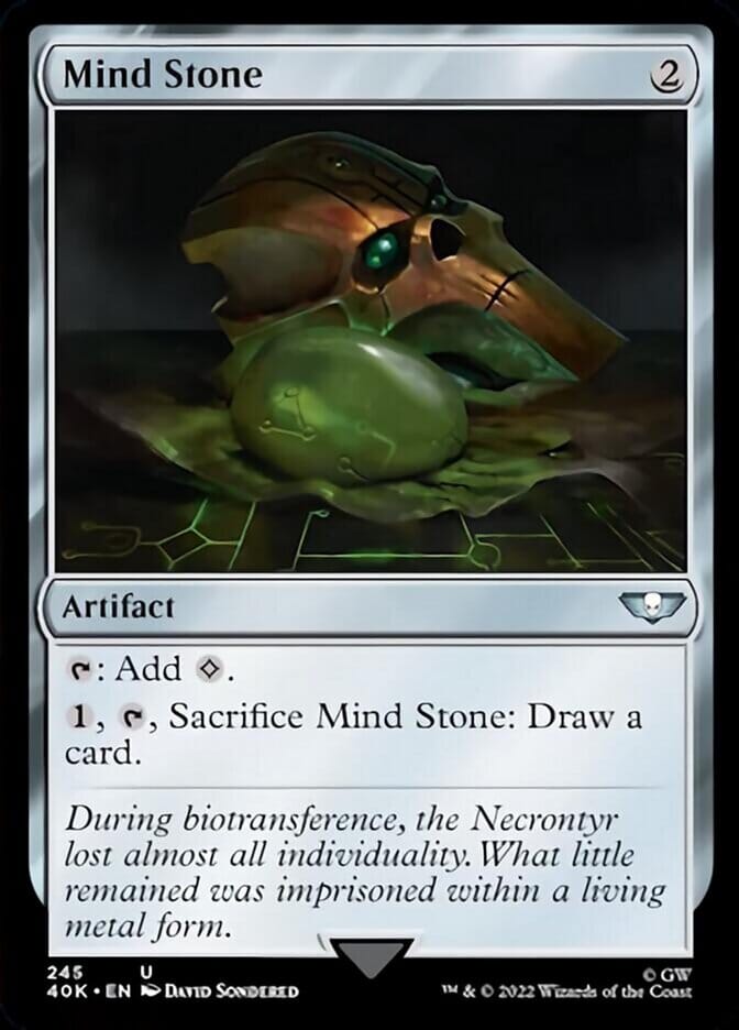 Mind Stone (245) (Surge Foil) [Universes Beyond: Warhammer 40,000] MTG Single Magic: The Gathering  | Multizone: Comics And Games