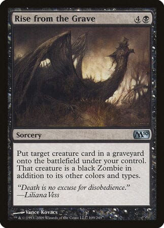 Rise from the Grave [Magic 2010] MTG Single Magic: The Gathering  | Multizone: Comics And Games