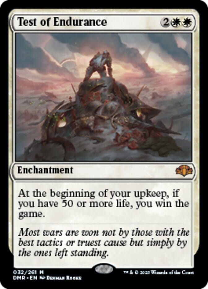 Test of Endurance [Dominaria Remastered] MTG Single Magic: The Gathering  | Multizone: Comics And Games