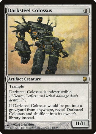 Darksteel Colossus [Darksteel] MTG Single Magic: The Gathering  | Multizone: Comics And Games