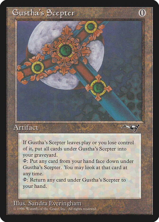 Gustha's Scepter [Alliances] MTG Single Magic: The Gathering  | Multizone: Comics And Games