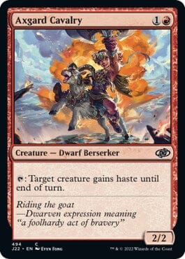 Axgard Cavalry [Jumpstart 2022] MTG Single Magic: The Gathering  | Multizone: Comics And Games