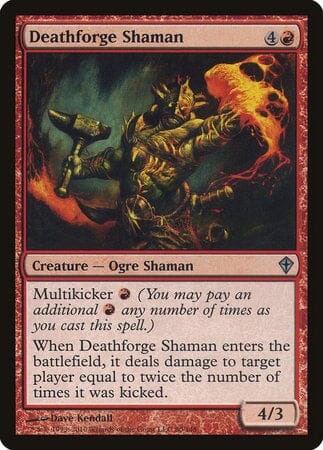 Deathforge Shaman [Worldwake] MTG Single Magic: The Gathering  | Multizone: Comics And Games