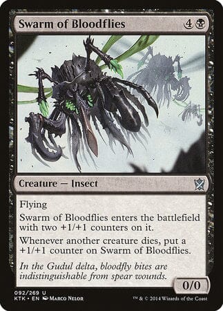 Swarm of Bloodflies [Khans of Tarkir] MTG Single Magic: The Gathering  | Multizone: Comics And Games