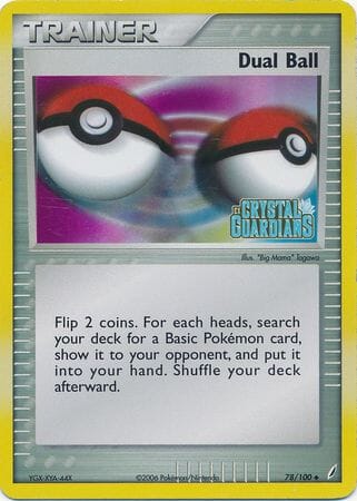 Dual Ball (78/100) (Stamped) [EX: Crystal Guardians] Pokemon Single Pokémon  | Multizone: Comics And Games