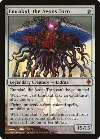 Emrakul, the Aeons Torn [Rise of the Eldrazi Promos] MTG Single Magic: The Gathering  | Multizone: Comics And Games